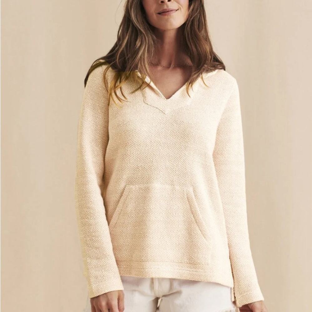 Faherty Whitewater Hoodie in Summer Sands